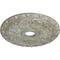 Ekena Millwork Spring Leaf Ceiling Medallion (Canopies up to 5 5/8"), 19 7/8"OD x 3 5/8"ID x 1 1/4"P, Flash Gold CM19SPFLS - alternate 2